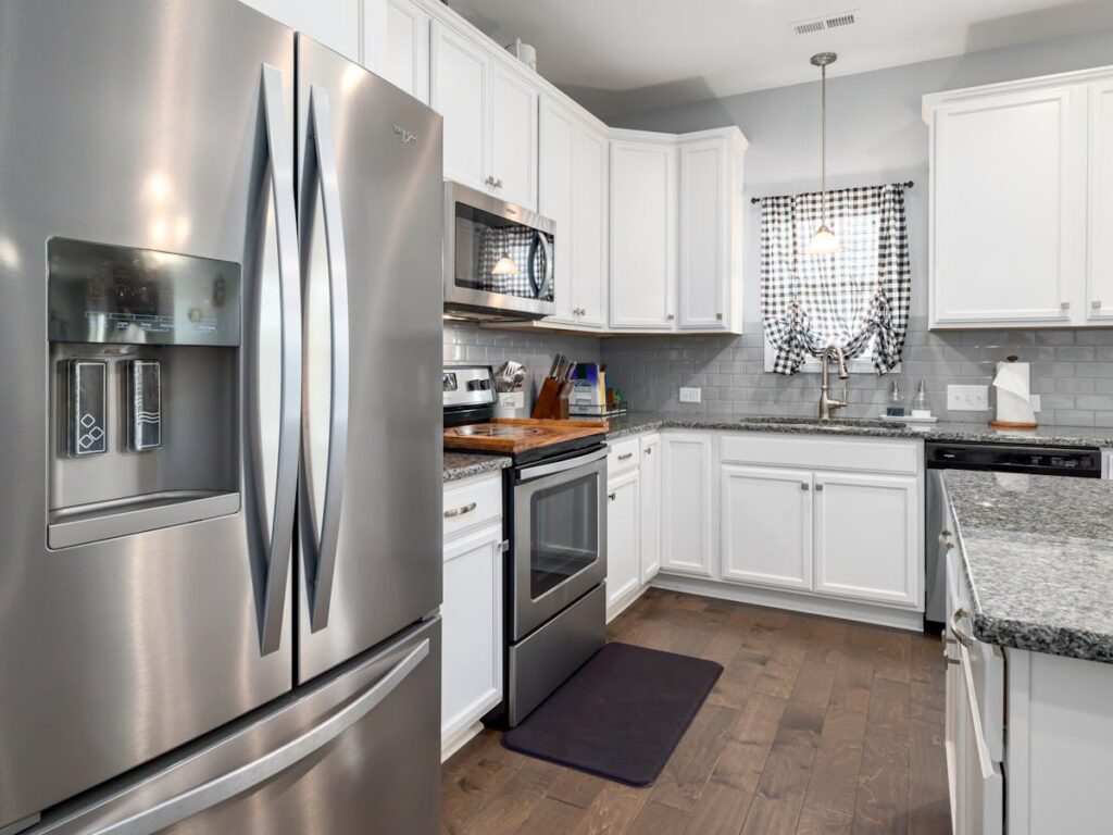 Cabinetry and countertop detail for a kitchen remodel